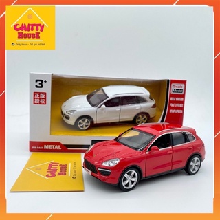 [Chitty]Mô Hình Xe Porsche Cayenne turbo tỉ lệ 1:36 dùng trang trí, làm đồ chơi, bộ sưu tập
