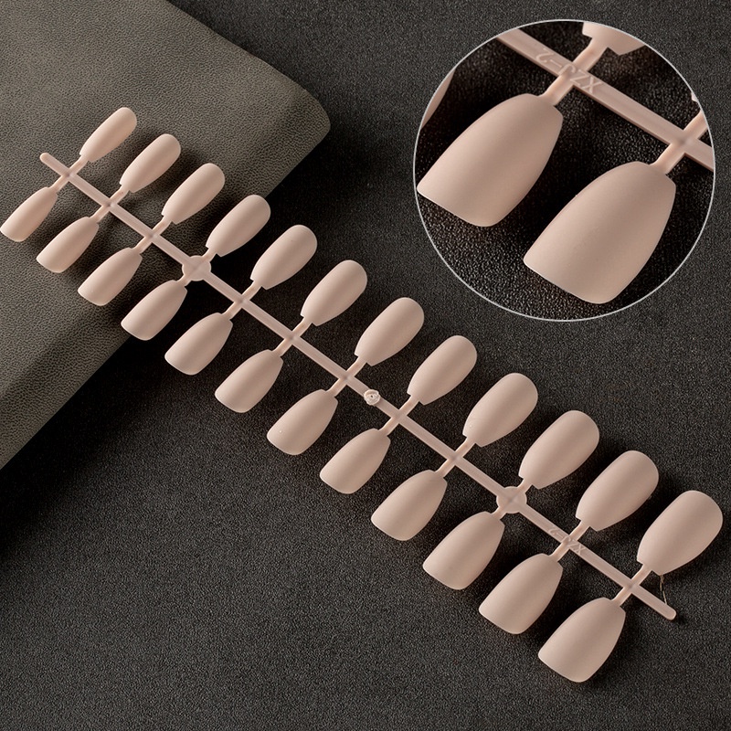 Bộ 24 móng tay giả ANNIES ngắn màu sắc trơn thời trang