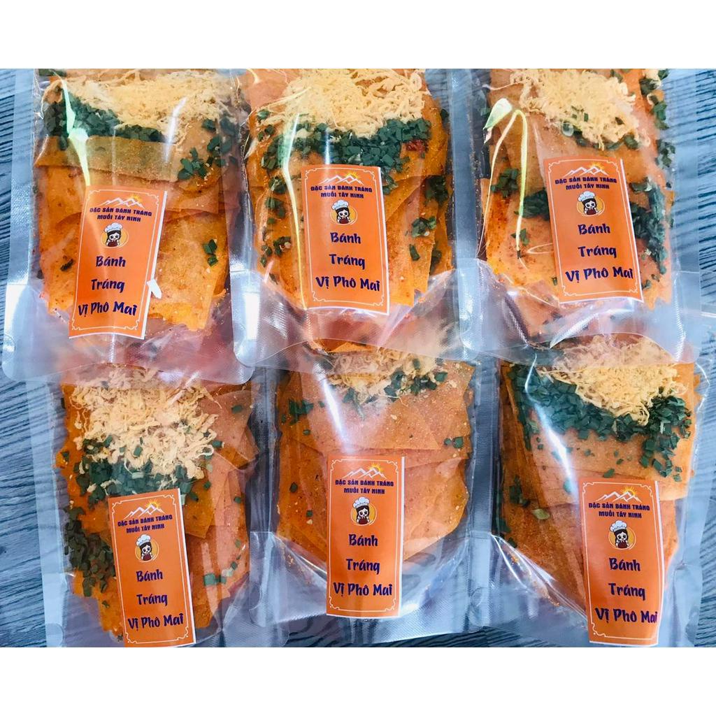 Bánh tráng vuông pho mai tôm chà bông 100gr