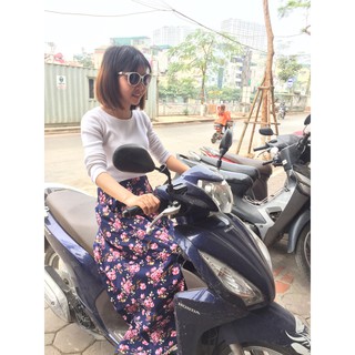Chân váy chống nắng chất cotton 2 lớp AJA - Hàng loại 1