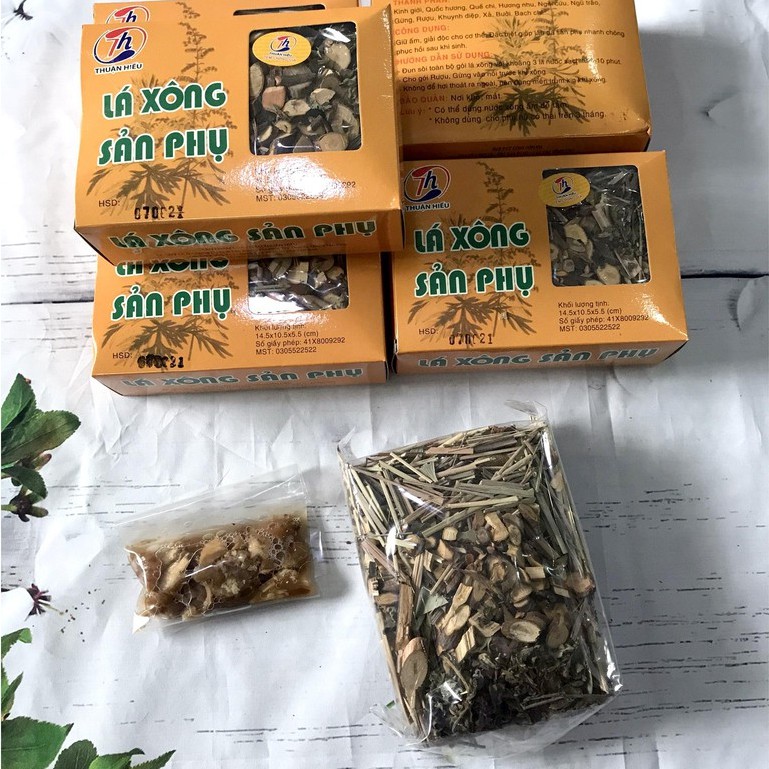 Lá xông sản phụ thuận hiếu