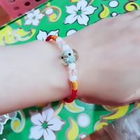 Sỉ 10 dây chỉ đỏ đầu thú may mắn