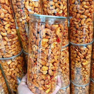HẠT ĐIỀU cháy tỏi ớt  [ HŨ 500G ]