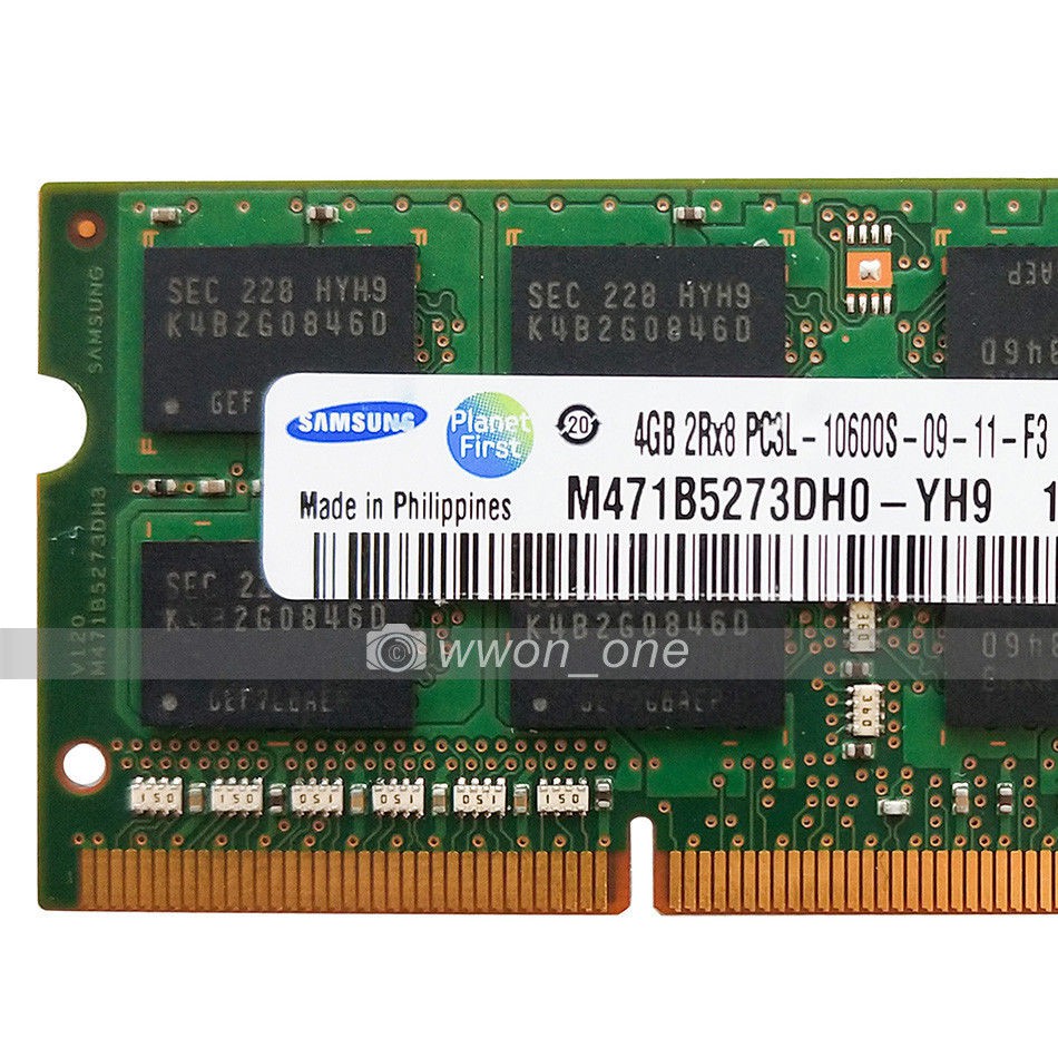 [HP90] SAMSUNG/HYNIX DDR3 4GB BUS 1600MHZ PC3L - for laptop