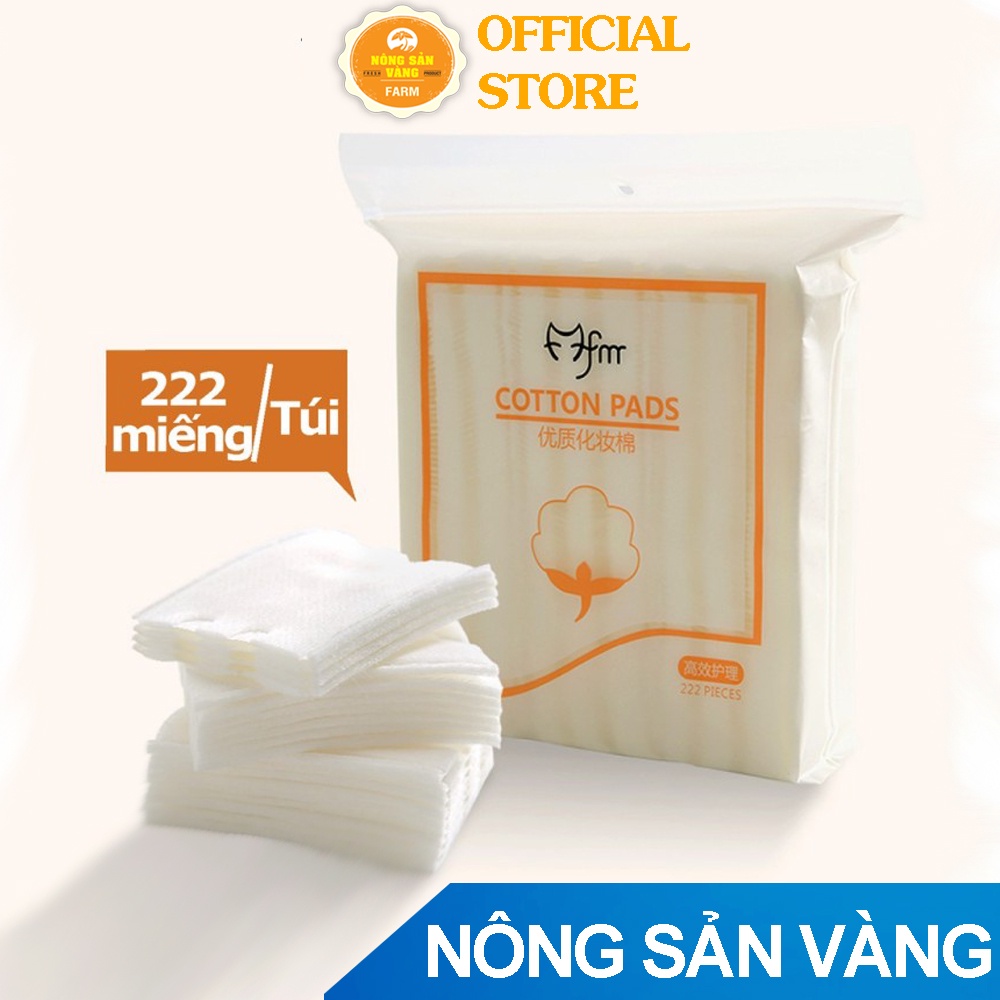 Bông Tẩy Trang Miniso Nhật Bản 180 Miếng