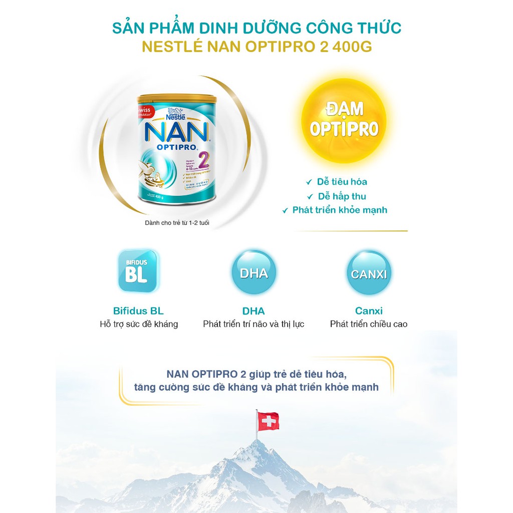 SỮA BỘT NAN 1/2 400G