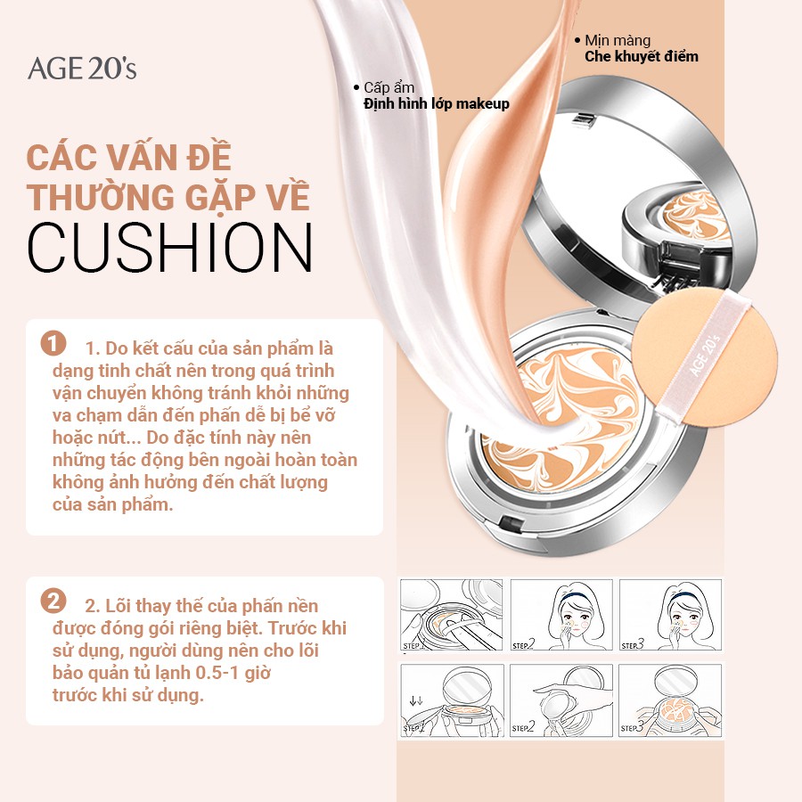 [Mã COSDEP -8% ĐH250k]Phấn nền siêu lạnh Age 20’s Essence Cover Pact VX SPF50+/PA+++.12.5g | BigBuy360 - bigbuy360.vn
