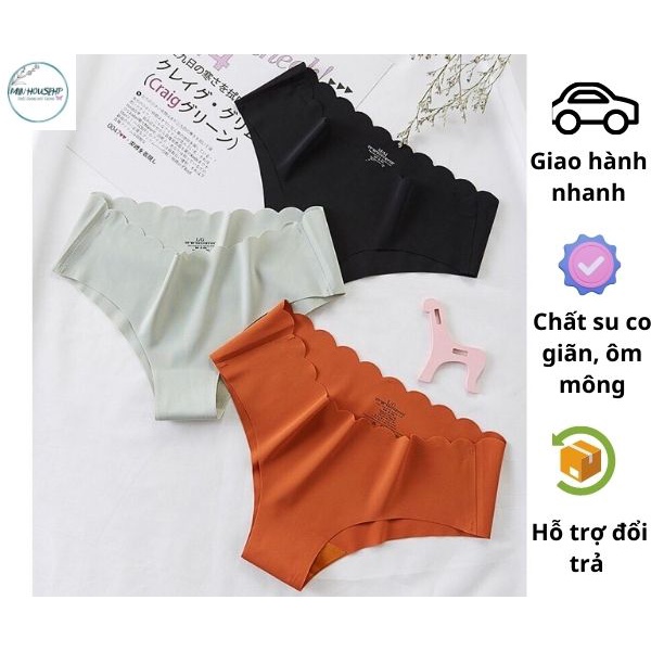 Quần Lot Su Đúc Kháng Khuẩn Siêu Co Giãn Gợi Cảm Không Lộ Viền