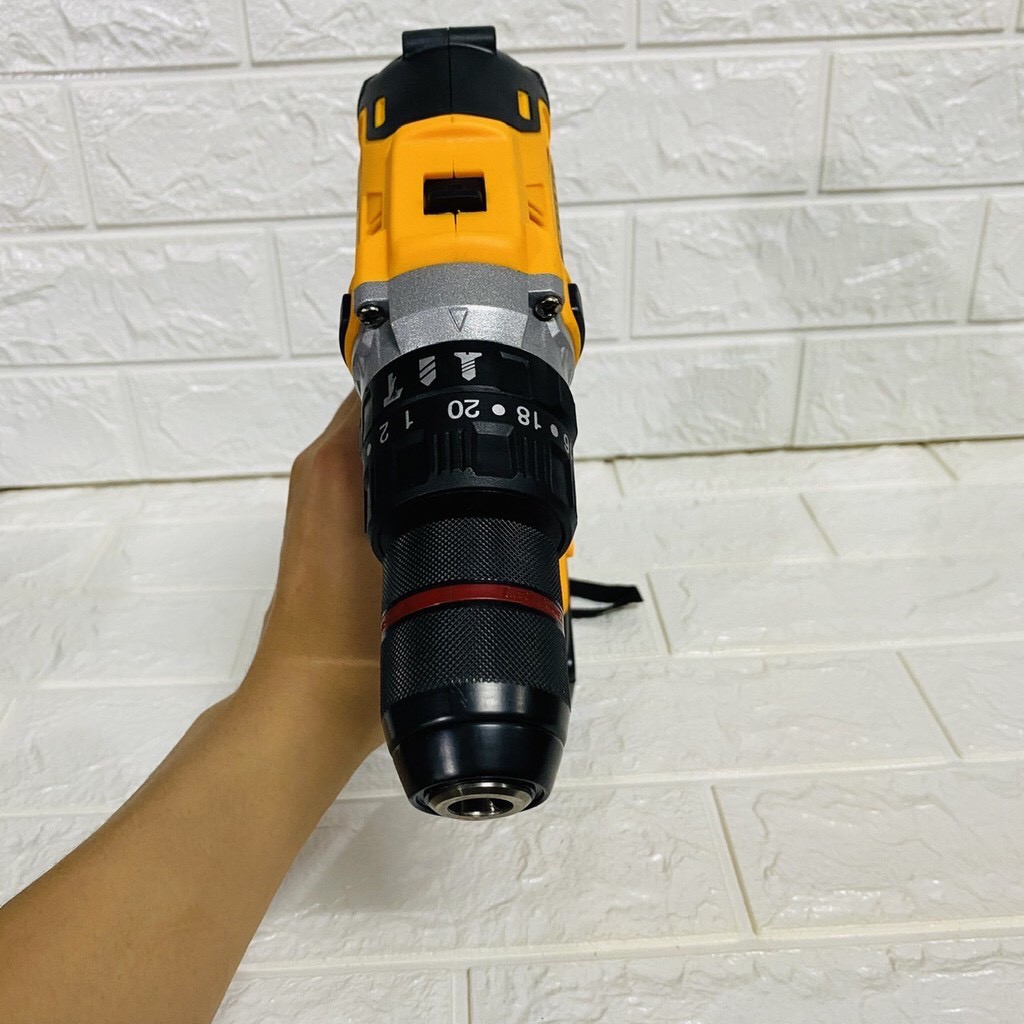 Máy Khoan Pin cầm tay 118v DEWALT Có búa, Động cơ 775 - khoan bê tông - khoan tường - bắn vít