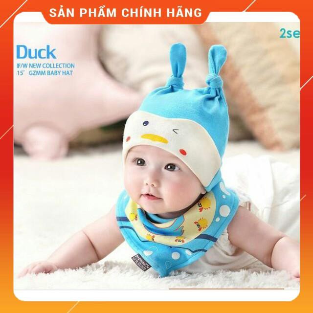 Mũ ngủ kèm yếm