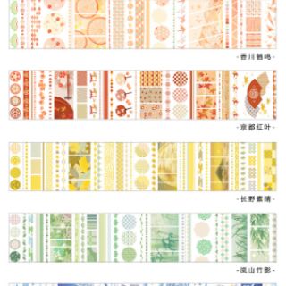 Masking tape hình dán siêu dài