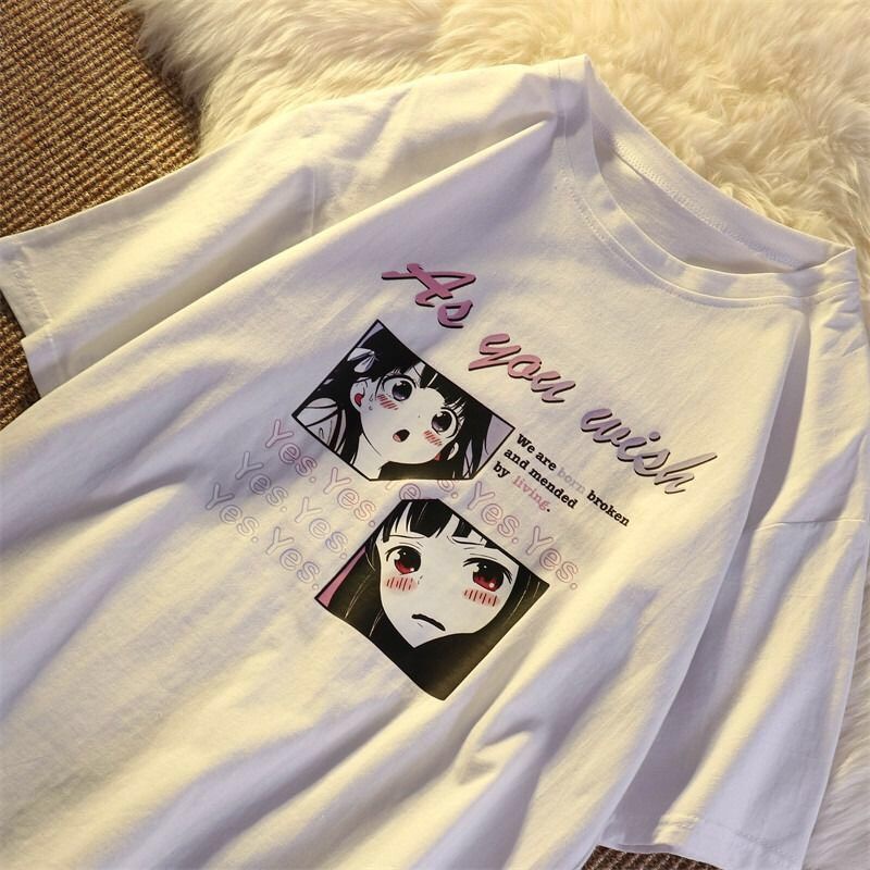 Áo thun from rộng unisex, áo phông tay lỡ As you wish