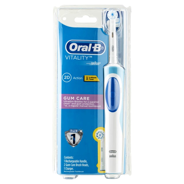 Bàn chải điện Oral-B Vitality Precision Clean / Floss Action / Cross Action / Sensitive / Gum Care / Pro White