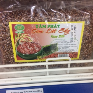 Cơm gạo lứt rong biển sấy khô 100gr