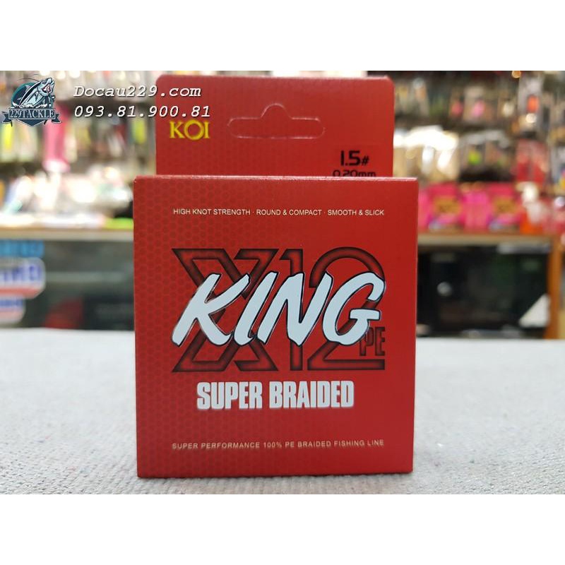 Dây PE KOI King 12X
