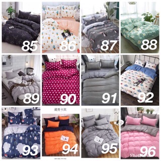 Bộ chăn ga gối cotton poly (Hàng nhập)