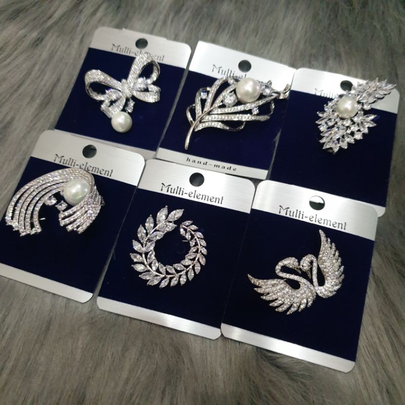 Cài áo đá Rhinestone pha lê