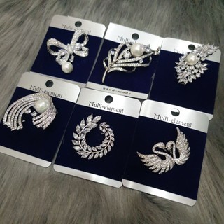 Cài áo đá Rhinestone pha lê