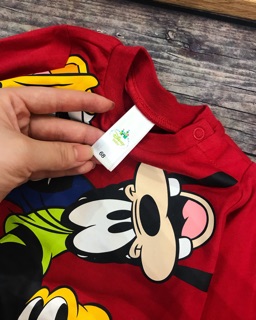 Áo thun disney mickey donal đỏ