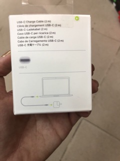 Cáp type C to type C dài 2 m