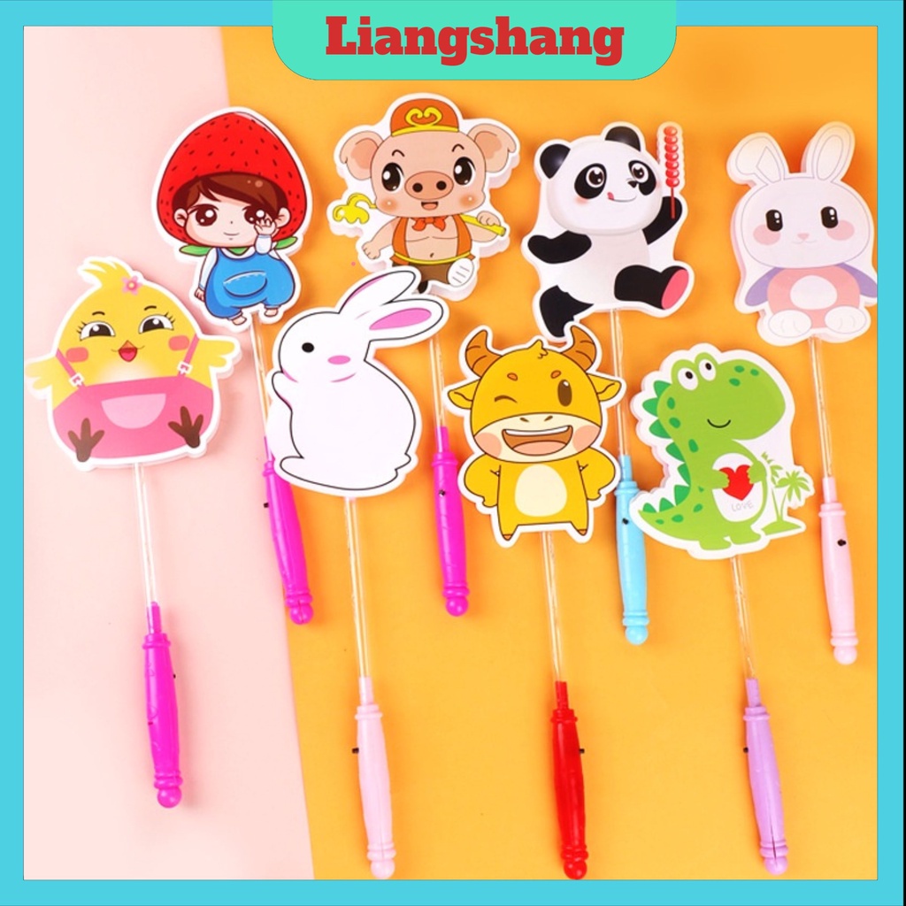 Đồ chơi đèn trung thu phát sáng,cây phát sáng nhiều nhân vật màu sắc thú vị cho bé