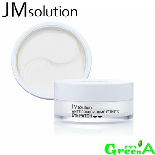 Mặt Nạ Mắt JM SOLUTION Silky Cocoon Home Esthetic Eye Patch Chiết Xuất Kén Tằm Trắng Cải Thiện Nếp Nhăn, Dưỡng Trắng