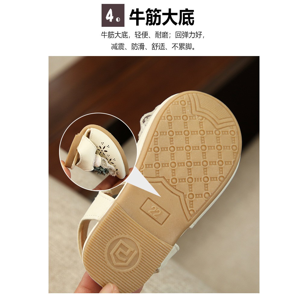 Sandal Quảng Châu cao cấp cho bé gái mã mới A605