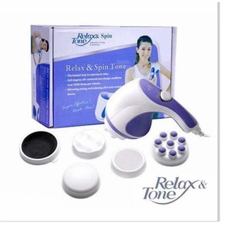 Máy đánh tan mỡ bụng cầm tay relax &spin tone