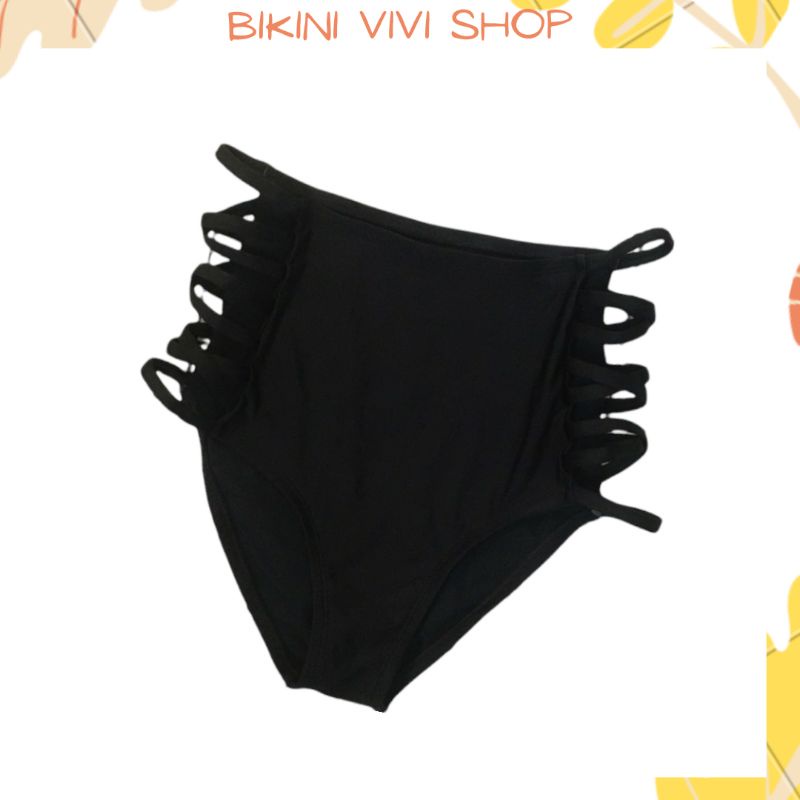Quần Bơi Nữ, Bikini Lẻ Cạp Cao Đan Hông (Ko Kèm Áo)