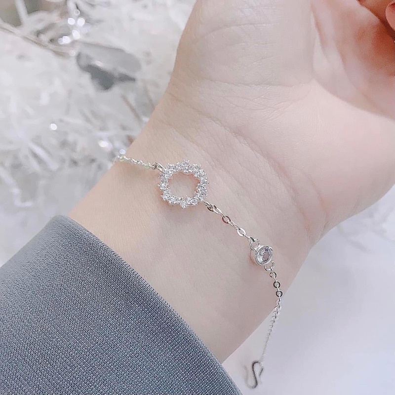 Lắc tay huyền thoại biển xanh bạc ta - Lắc tay nữ bạc ta - Vàng bạc Khải Khải