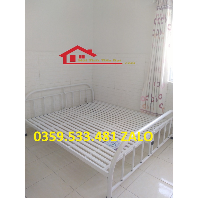 Giường sắt đơn kiểu hiện đại phong cách châu Âu thời thượng đủ size - Giao hàng và lắp ráp miễn phí HCM