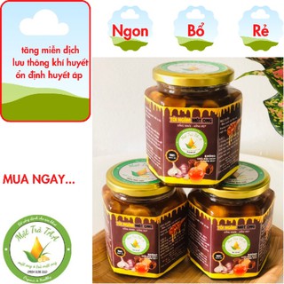 TỎI CÔ ĐƠN NGÂM MẬT ONG - TỐT CHO TIM MẠNH, HUYẾT ÁP, TĂNG SỨC ĐỀ KHÁNG- MẬT TRÀ TAA CAM KẾT CHẤT LƯỢNG