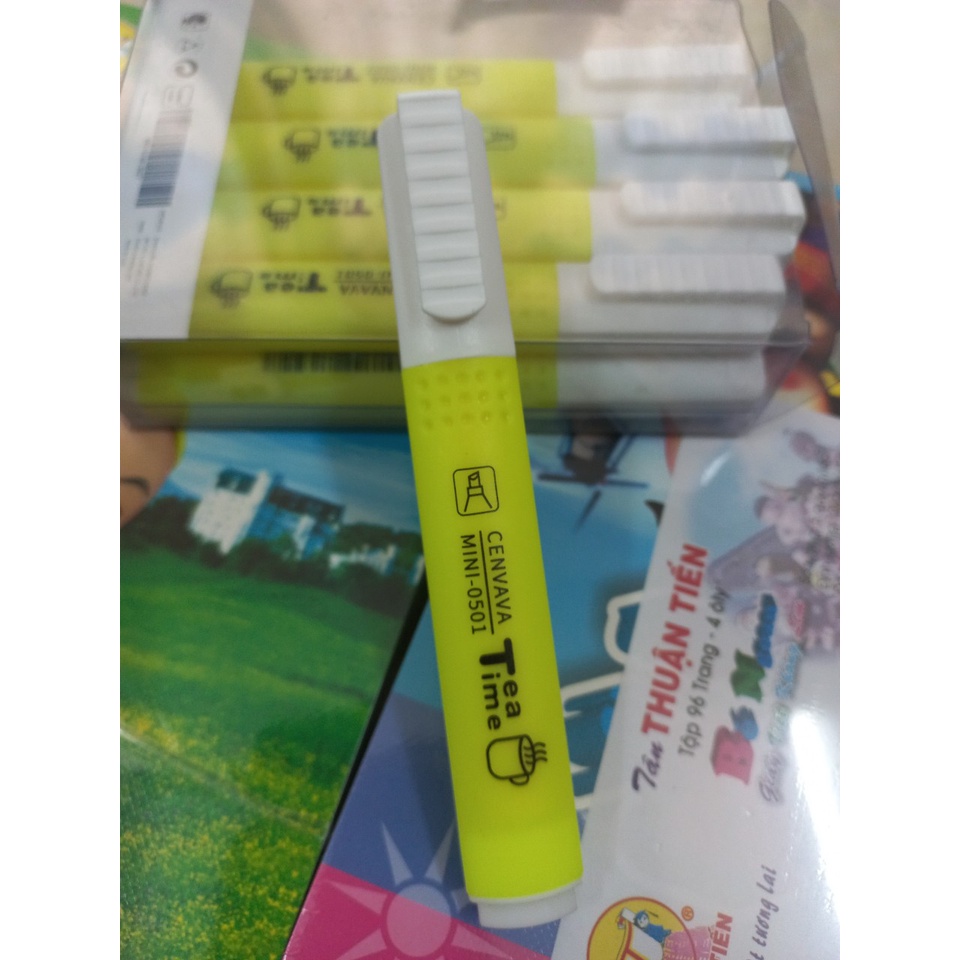 Bút Dạ Quang Mini Cenvava 0501 nét 4mm