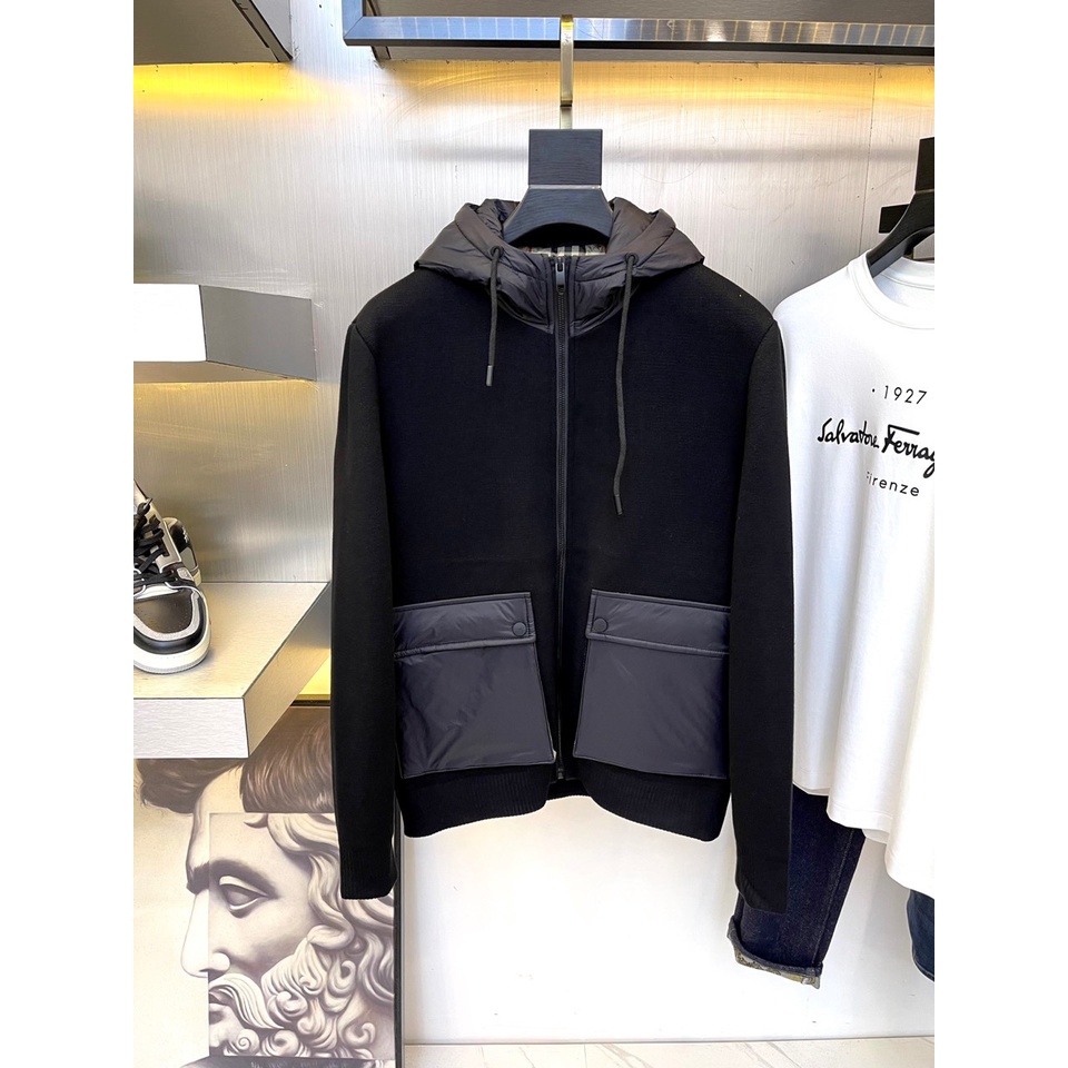 Áo khoác nam thời trang cao cấp Burberry BBR kiểu dáng trẻ trung, năng động