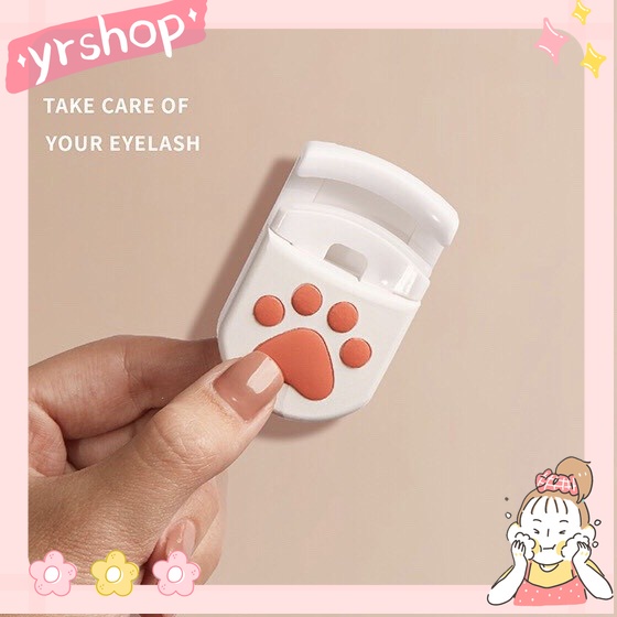 [Hàng mới về] Dụng Cụ Uốn Mi Cong Hình Dấu Chân Mèo Xinh Xắn