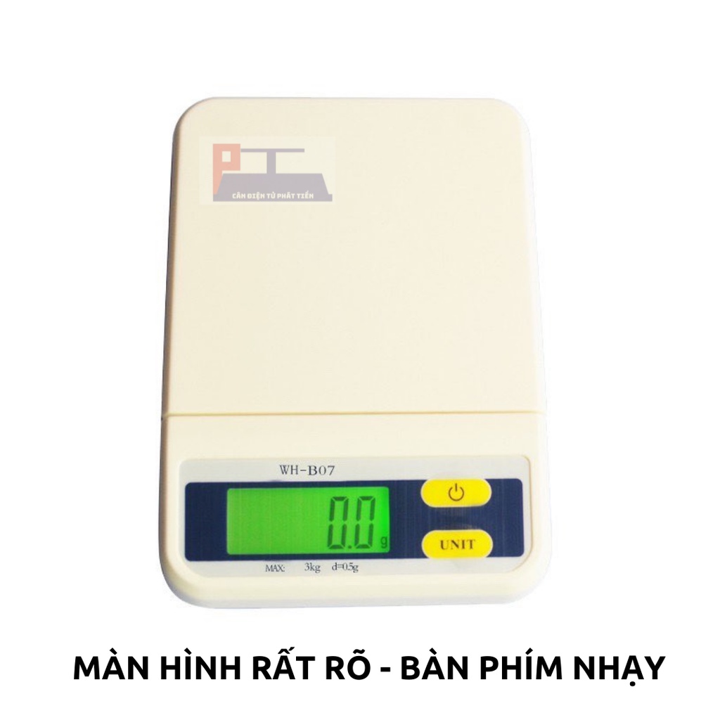 <HÀNG CHÍNH HÃNG> Cân điện tử mini nhà bếp WH-B07 hàng thật <100%>