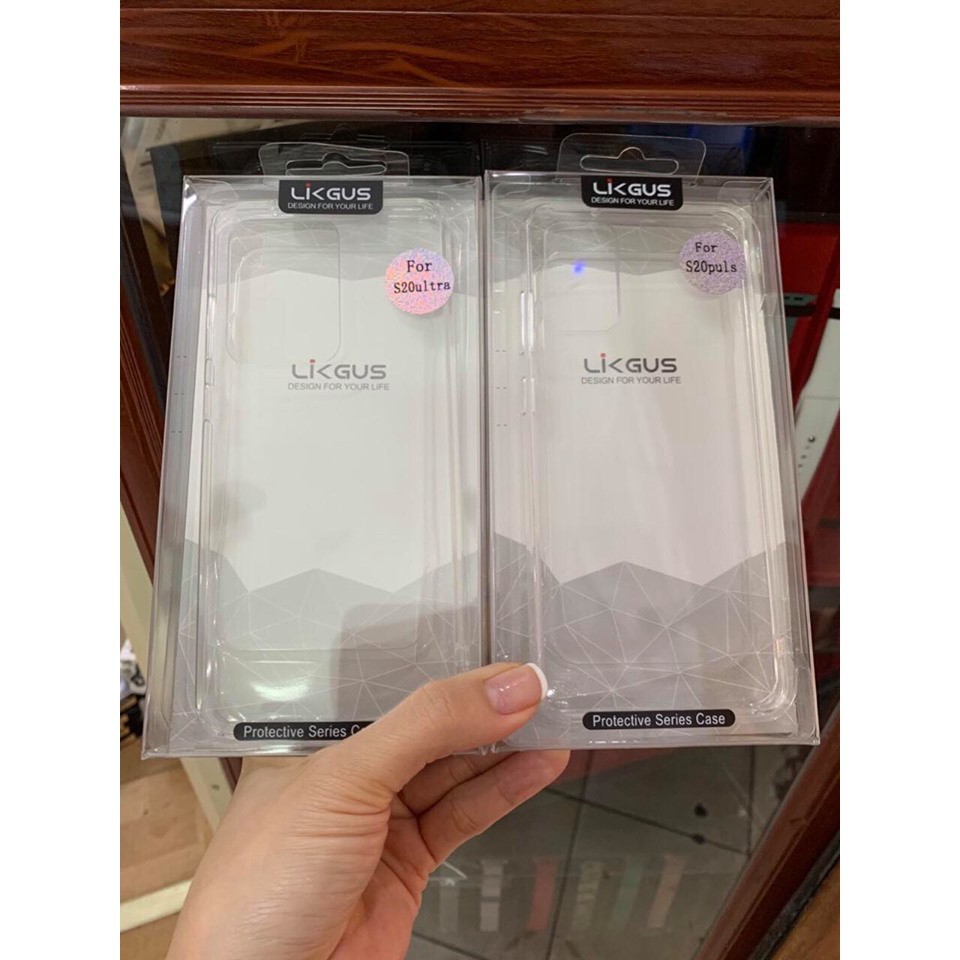 🌟CHÍNH HÃNG 🌟Ốp lưng Likgus chống sốc,chống ố vàng Samsung S8 / S9 / S10 / S20 / S21 / PLUS / PRO / ULTRA / LITE / S10E