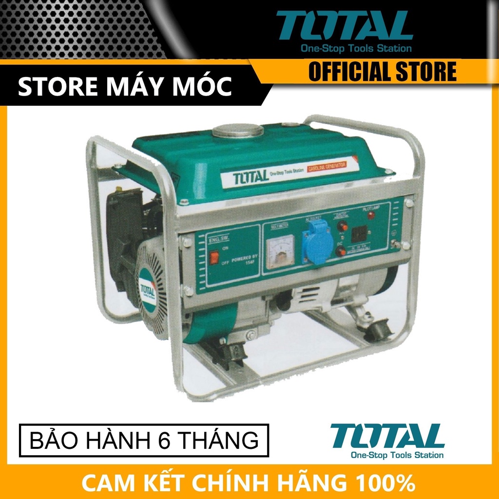 Máy phát điện chạy xăng 1.2kW Total TP115001