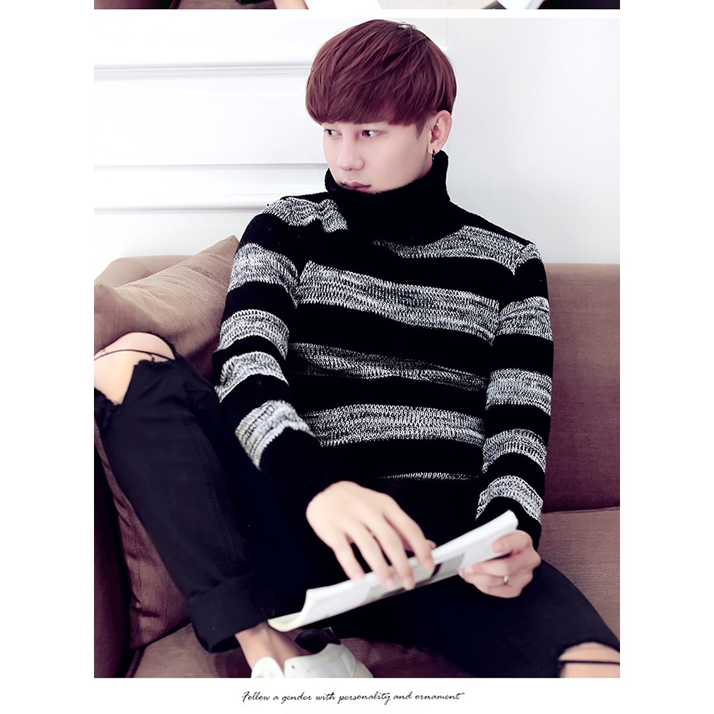 Aó len Nam cao cổ thời trang | BigBuy360 - bigbuy360.vn