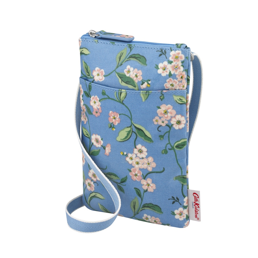 Cath Kidston - Túi đeo chéo Essentials Mini Cross Body Forget me not - 1009217 - Mid Blue
