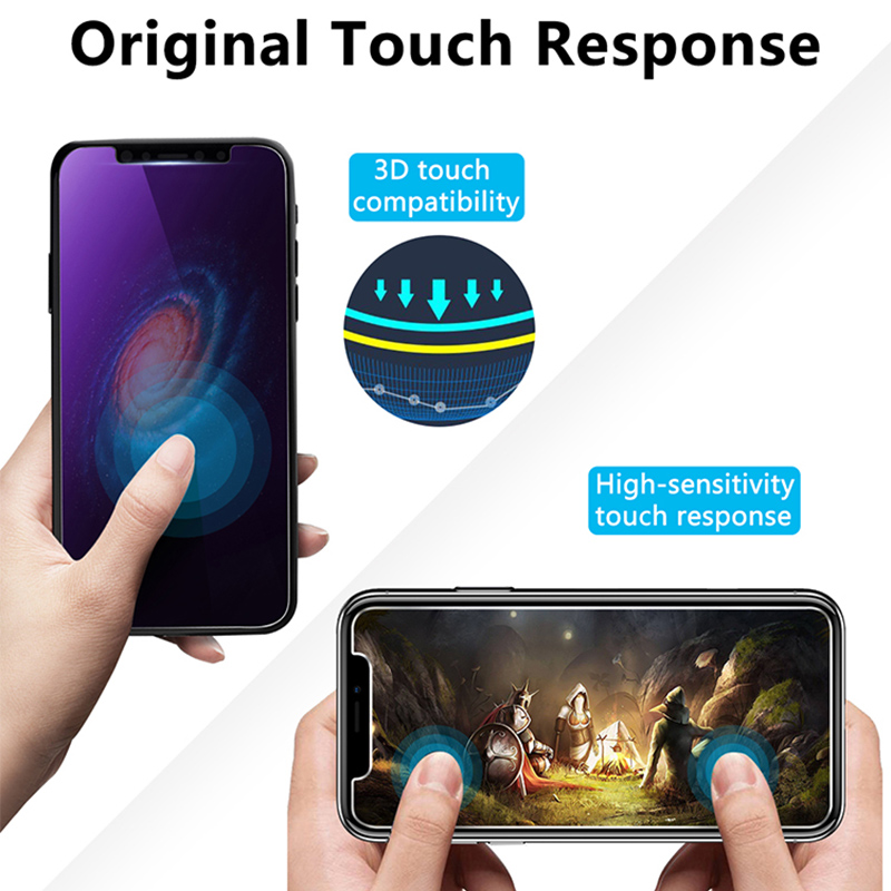 500D Kính Cường Lực Bảo Vệ Màn Hình Cho điện Thoại 12 11 Pro Max X Xs Max XR 8 7 Plus SE | BigBuy360 - bigbuy360.vn