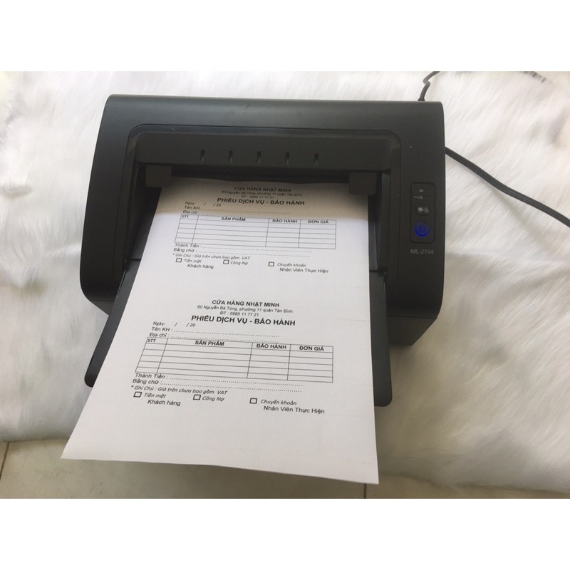 Máy In Samsung 2164 máy màu đen in đẹp