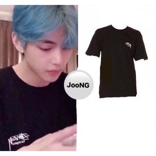 ( áo kèm card idol)áo thun LA tay lửng như V BTS