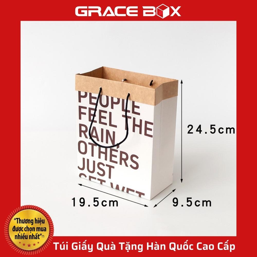 (Giá Sỉ} Túi Giấy Quà Tặng Hàn Quốc - Loại Cao Cấp - Siêu Thị Bao Bì Grace Box