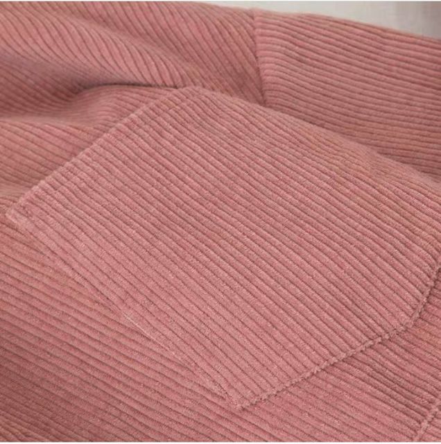 Set áo khoác chân váy nhung gân kido, libe, highcut