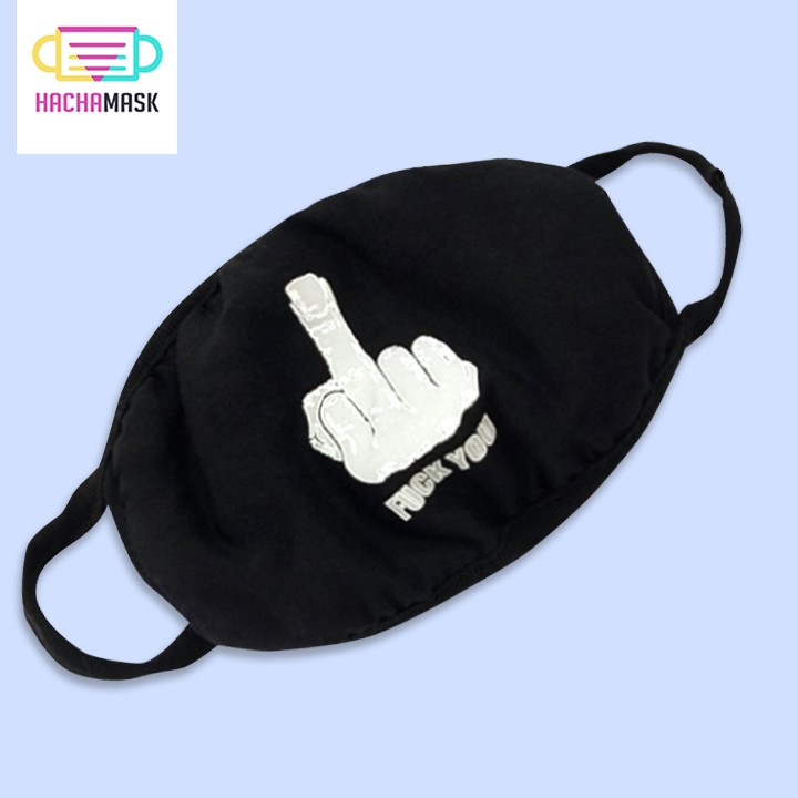 Khẩu Trang Fuck You | Khẩu Trang Ngón Tay Giữa | Hàng Độc Quyền | BigBuy360 - bigbuy360.vn