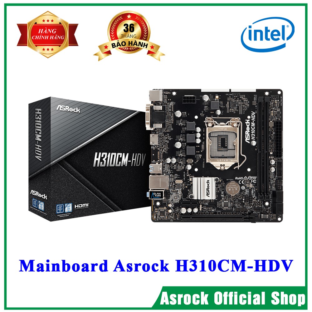 Mainboard Asrock H310CM-HDV