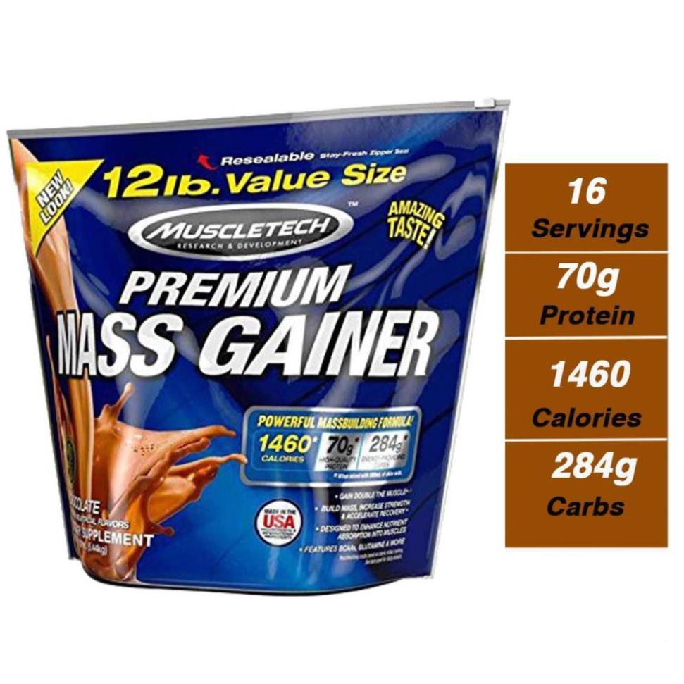 [Free ship] Gói Thử Sample Sữa Tăng Cân Nhanh cho người gầy Muscletech Premium Mass Gainer 1kg Authentic 100%