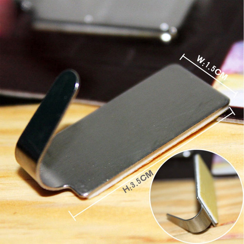 Set 6 Giá Đỡ Treo Đồ Dán Tường Bằng Thép Không Gỉ
