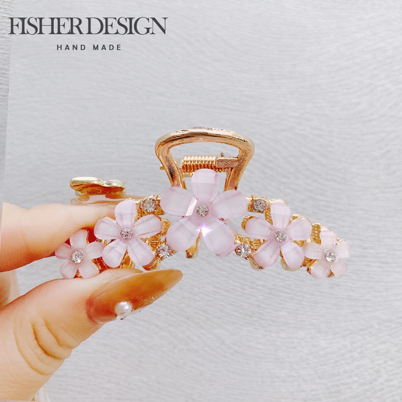 Kẹp Tóc Kim Loại Kiểu Hình Học Thời Trang Hàn Quốc Cho Nữ